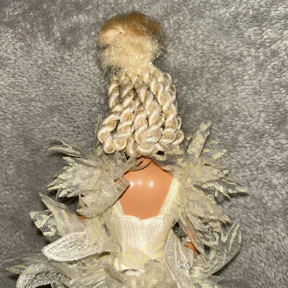 Vintage 1991 MATTEL Swan Lake Queen ODETTE Ballet Music Box BARBIE E2‎